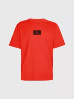 Calvin Klein T-shirt D’intérieur Unisexe En Coton Bio - CK96 -Pas Cher Calvin Klein Magasin 000NM2399E XNZ alternate4