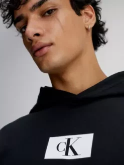 Calvin Klein Sweat à Capuche D’intérieur - CK96 -Pas Cher Calvin Klein Magasin 000NM2416E UB1 alternate2