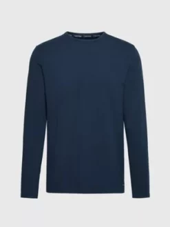 Calvin Klein Haut De Pyjama Manches Longues - Cotton Stretch 13 Calvin Klein Haut De Pyjama Manches Longues - Cotton Stretch -Pas Cher Calvin Klein Magasin 000NM2424E CCU alternate5