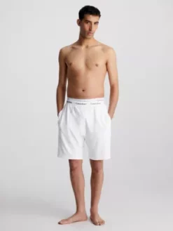 Calvin Klein Pyjama Court - Cotton Stretch -Pas Cher Calvin Klein Magasin 000NM2425E 100 alternate3