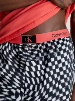 Calvin Klein Ensemble De Pyjama En Coton Bio - CK96 -Pas Cher Calvin Klein Magasin 000NM2431E B81 alternate3