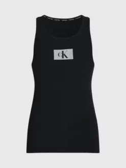 Calvin Klein Débardeur Confort En Coton Bio - CK96 11 Calvin Klein Débardeur Confort En Coton Bio - CK96 -Pas Cher Calvin Klein Magasin 000NM2432E UB1 alternate4