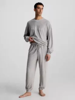 Calvin Klein Pantalon De Jogging D'intérieur En Tissu éponge Doux. 12 Calvin Klein Pantalon De Jogging D'intérieur En Tissu éponge Doux. -Pas Cher Calvin Klein Magasin 000NM2449E 5ZT alternate4