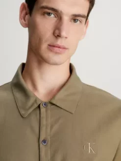 Calvin Klein Haut De Pyjama En Flanelle -Pas Cher Calvin Klein Magasin 000NM2461E FUC alternate3