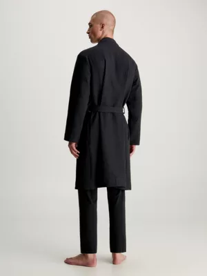 Calvin Klein Peignoir En Coton Gaufré 5 Calvin Klein Peignoir En Coton Gaufré – Image 3