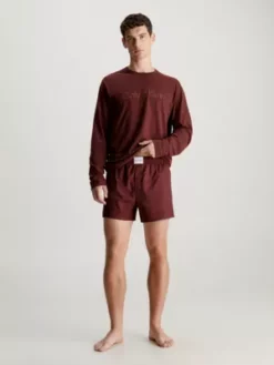 Calvin Klein Haut De Pyjama Manches Longues - Pure Cotton 12 Calvin Klein Haut De Pyjama Manches Longues - Pure Cotton -Pas Cher Calvin Klein Magasin 000NM2502E AIL alternate4