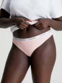 Calvin Klein Lot De 5 Strings - Carousel -Pas Cher Calvin Klein Magasin 000QD3585E E6T alternate2