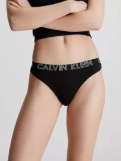 Calvin Klein String - Ultimate -Pas Cher Calvin Klein Magasin 000QD3636E 001 alternate2
