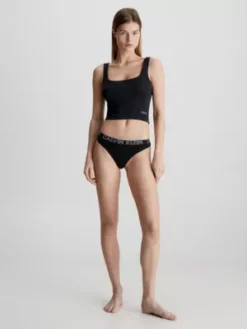 Calvin Klein String - Ultimate -Pas Cher Calvin Klein Magasin 000QD3636E 001 alternate5