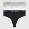 Calvin Klein Lot De 3 Strings Taille Haute - Body -Pas Cher Calvin Klein Magasin 000QD3757E 999 main