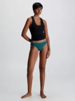 Calvin Klein String - Bottoms Up -Pas Cher Calvin Klein Magasin 000QD3763E CA4 alternate5