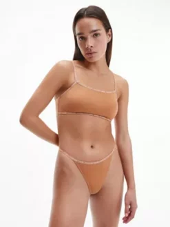 Calvin Klein Lot De 2 Strings - CK One -Pas Cher Calvin Klein Magasin 000QD3807E BO8 alternate4