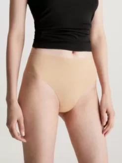 Calvin Klein String Taille Haute - Invisibles 8 Calvin Klein String Taille Haute - Invisibles -Pas Cher Calvin Klein Magasin 000QD3864E 20N alternate1