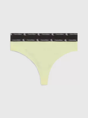Calvin Klein Lot De 2 Strings - CK96 3 Calvin Klein Lot De 2 Strings - CK96