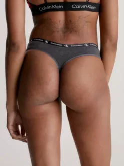 Calvin Klein Lot De 7 Strings - CK96 -Pas Cher Calvin Klein Magasin 000QD3992E BIN alternate3