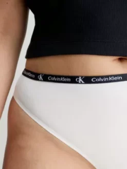 Calvin Klein Lot De 7 Strings - CK96 -Pas Cher Calvin Klein Magasin 000QD3992E BIN alternate6