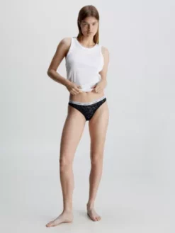 Calvin Klein Lot De 3 Culottes En Dentelle -Pas Cher Calvin Klein Magasin 000QD5069E GP6 alternate4