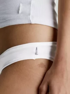 Calvin Klein Culotte - Athletic Cotton 10 Calvin Klein Culotte - Athletic Cotton -Pas Cher Calvin Klein Magasin 000QD5075E 100 alternate3