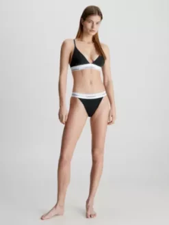 Calvin Klein Soutien-gorge Triangle - Modern Cotton -Pas Cher Calvin Klein Magasin 000QF1061E 001 alternate4