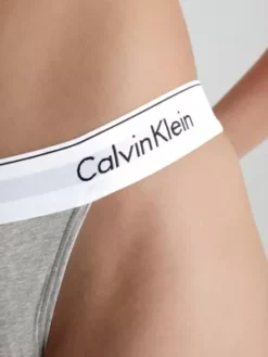 Calvin Klein Tanga - Modern Cotton 10 Calvin Klein Tanga - Modern Cotton -Pas Cher Calvin Klein Magasin 000QF4977A 020 alternate3