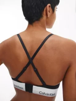 Calvin Klein Soutien-gorge Triangle Velours - Modern Cotton -Pas Cher Calvin Klein Magasin 000QF5508E 001 alternate4