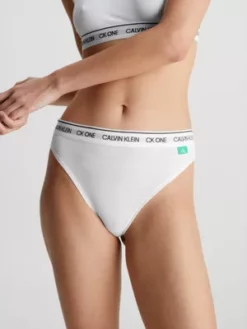 Calvin Klein Tanga - CK One Recycled -Pas Cher Calvin Klein Magasin 000QF6504E 100 alternate2