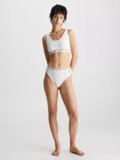 Calvin Klein Tanga - CK One Recycled -Pas Cher Calvin Klein Magasin 000QF6504E 100 alternate5