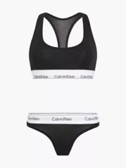 Calvin Klein Ensemble Brassière Et String - Modern Cotton