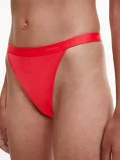 Calvin Klein Tanga - Form To Body -Pas Cher Calvin Klein Magasin 000QF6760E 5G6 alternate4