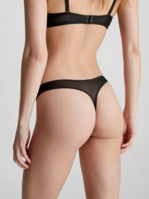 Calvin Klein String - Sheer Marquisette 5 Calvin Klein String - Sheer Marquisette – Image 3