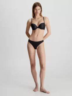 Calvin Klein String - Sheer Marquisette 11 Calvin Klein String - Sheer Marquisette -Pas Cher Calvin Klein Magasin 000QF6816E UB1 alternate4