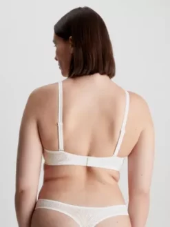 Calvin Klein Demi Soutien-gorge Invisible - Sheer Marquisette 16 Calvin Klein Demi Soutien-gorge Invisible - Sheer Marquisette -Pas Cher Calvin Klein Magasin 000QF6875E 100 alternate4