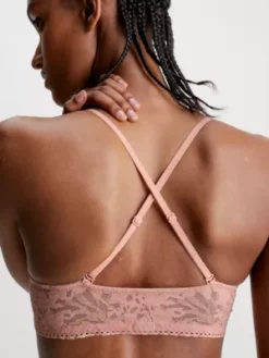Calvin Klein Brassière - Ultra Soft Lace -Pas Cher Calvin Klein Magasin 000QF6935E TMJ alternate3