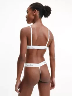 Calvin Klein Soutien-gorge Triangle - Modern V-Day -Pas Cher Calvin Klein Magasin 000QF7016E BBG alternate2