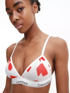 Calvin Klein Soutien-gorge Triangle - Modern V-Day -Pas Cher Calvin Klein Magasin 000QF7016E BBG alternate3