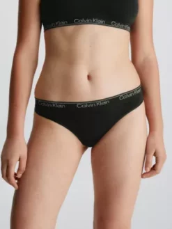 Calvin Klein String - Modern Seamless -Pas Cher Calvin Klein Magasin 000QF7095E UB1 alternate1