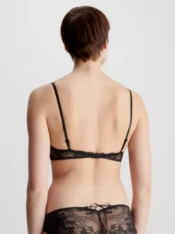 Calvin Klein Soutien-gorge Triangle En Dentelle -Pas Cher Calvin Klein Magasin 000QF7160E UB1 alternate3