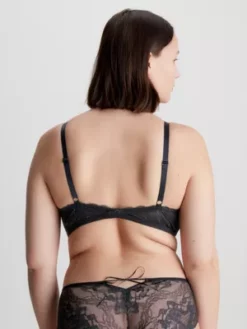 Calvin Klein Soutien-gorge Triangle En Dentelle -Pas Cher Calvin Klein Magasin 000QF7160E UB1 alternate4