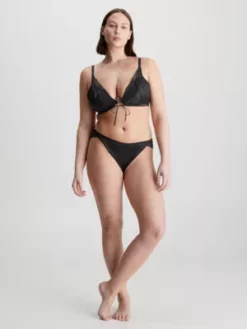 Calvin Klein Soutien-gorge Triangle En Dentelle -Pas Cher Calvin Klein Magasin 000QF7160E UB1 alternate8