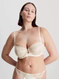 Calvin Klein Soutien-gorge Balconnet En Dentelle -Pas Cher Calvin Klein Magasin 000QF7161E YAT alternate2