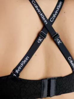 Calvin Klein Soutien-gorge T-shirt En Dentelle - CK96 -Pas Cher Calvin Klein Magasin 000QF7173E UB1 alternate6