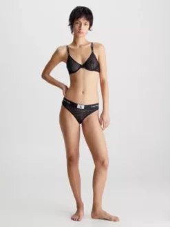 Calvin Klein Soutien-gorge T-shirt En Dentelle - CK96 -Pas Cher Calvin Klein Magasin 000QF7173E UB1 alternate7