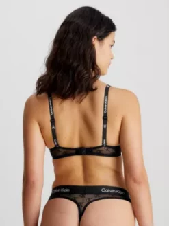 Calvin Klein Soutien-gorge Pigeonnant Push-up - CK96 -Pas Cher Calvin Klein Magasin 000QF7180E UB1 alternate3