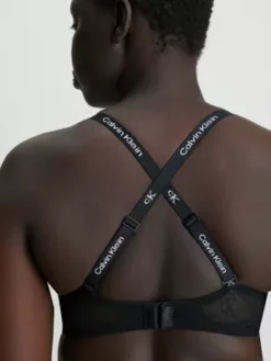 Calvin Klein Soutien-gorge Pigeonnant Push-up - CK96 -Pas Cher Calvin Klein Magasin 000QF7180E UB1 alternate6