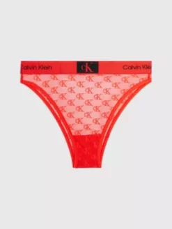 Calvin Klein Slip Brésilien En Dentelle - CK Black