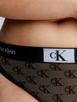 Calvin Klein Culotte Dentelle - CK96 17 Calvin Klein Culotte Dentelle - CK96 -Pas Cher Calvin Klein Magasin 000QF7183E UB1 alternate6