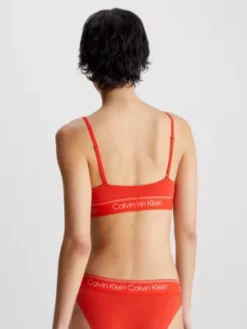 Calvin Klein Brassière Triangulaire - Athletic Cotton -Pas Cher Calvin Klein Magasin 000QF7186E XNZ alternate3
