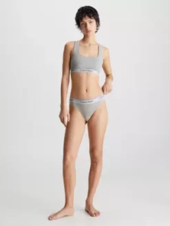 Calvin Klein String - Athletic Cotton -Pas Cher Calvin Klein Magasin 000QF7188E P7X alternate7