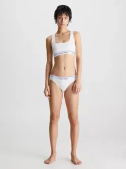 Calvin Klein Tanga - Athletic Cotton -Pas Cher Calvin Klein Magasin 000QF7189E 100 alternate7