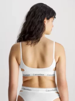 Calvin Klein Brassière - CK Deconstructed -Pas Cher Calvin Klein Magasin 000QF7199E 100 alternate2